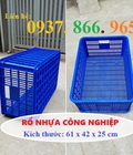 Hình ảnh: Sọt nhựa nguyên sinh, sóng nhựa hở 2T5, sọt nhựa đựng trái cây
