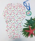 Hình ảnh: BodySuit dài tay họa tiết hoa thời trang đáng yêu dành cho Bé Gái BS055