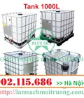 Hình ảnh: Bồn nhựa IBC/ Tank nhựa 1000 lít mới 100% Hàng nhập khẩu
