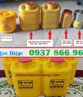 Hình ảnh: Hộp an toàn, hộp đựng vật sắc nhọn, hộp đựng bơm kim tiêm đã qua sử dụng