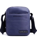 Hình ảnh: Túi nam đeo chéo kiểu đứng vải dù chống nước màu xanh navy TDC015