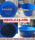 Hình ảnh: Thùng nhựa tròn dung tích lớn
