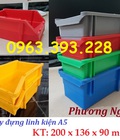 Hình ảnh: Khay nhựa A5 đựng linh kiện, kệ dụng cụ A5, khay vát đầu đựng ốc vít