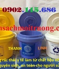 Hình ảnh: Xô rác y tế, xô đựng bông băng, xô đựng rác trên xe tiêm