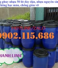 Hình ảnh: Thùng phuy nhựa 50l