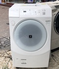 Hình ảnh: Máy Giặt Sharp ES V520 WL Giặt 10kg sấy khô 6kg, MÀU TRẮNG TINH còn mới leng keng