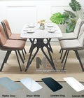 Hình ảnh:  Bộ bàn ghế ăn 1m4 mặt đá cho căn hộ TN Wings Lux 16A