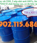 Hình ảnh: Thùng phuy sắt 2 nắp nhỏ mới 100%