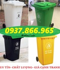 Hình ảnh: Thùng rác HDPE 240l, thùng rác công cộng, thùng gom rác