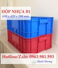 Hình ảnh: Hộp nhựa B1, thùng nhựa đặc, sóng nhựa bít