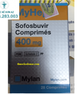 Hình ảnh: Thuốc Myhep lvir Điều trị viêm gan C Hộp 28 viên