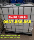 Hình ảnh: Bồn nhựa trắng 1000 Lit , Tank nhựa 1000 Lit , Tank IBC 1000 Lit