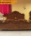 Hình ảnh: Giường ngủ lá tây cổ điển 1,8x2m
