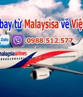 Hình ảnh: Vé máy bay từ Malaysia về Việt Nam cho chuyên gia, hồi hương