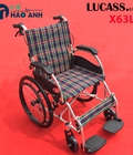Hình ảnh: Xe lăn siêu nhẹ Lucass X63L kẻ khung hợp kim nhôm
