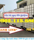 Hình ảnh: Bồn nhựa 1000 lít đựng hóa chất