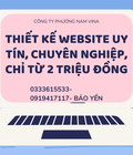 Hình ảnh: Thiết kế website mọi lĩnh vực giá từ 2 triệu