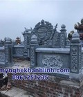 Hình ảnh: Mẫu khu lăng mộ đá gia đình đẹp thiết kế tinh tế KL008