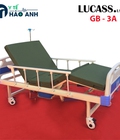 Hình ảnh: Giường bệnh nhân có bô vệ sinh 3 tay quay Lucass GB 3A