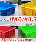 Hình ảnh: Hộp nhựa B2, thùng nhựa đặc có nắp