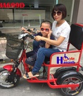 Hình ảnh: Xe lăn điện 3 bánh HA699D có ghế phụ cho trẻ em