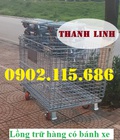Hình ảnh: Lồng thép trữ hàng