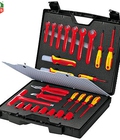 Hình ảnh: Bộ dụng cụ cách điện VDE 1000V Standard Tool Case Knipex 26 chi tiết