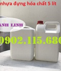 Hình ảnh: Can nhựa đựng hóa chất 5 lít