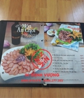 Hình ảnh: Mẫu menu còng đẹp cho nhà hàng