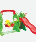 Hình ảnh: Cầu trượt xích đu gấu cho bé yêu