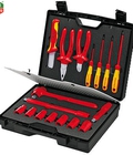 Hình ảnh: Bộ dụng cụ cách điện VDE 1000V Compact Tool Case Knipex 17 chi tiết