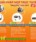 Hình ảnh: Giải pháp họp trực tuyến ứng phó mùa dịch