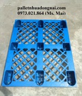 Hình ảnh: Pallet nhựa cũ với giá rẻ cạnh tranh, đa dạng về chủng loại và kích thước