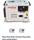 Hình ảnh: Máy phát điện chạy dầu Honda HD9500EC 5kw cách âm giá rẻ