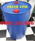 Hình ảnh: Thùng phuy nhựa 200 lít 2 nắp nhỏ, thùng phuy nhự nắp kín cũ và mới