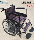 Hình ảnh: Xe lăn có phanh giá rẻ Lucass X75