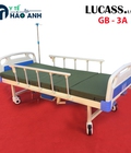 Hình ảnh: Giường bệnh nhân có bô vệ sinh 3 tay quay Lucass GB 3A