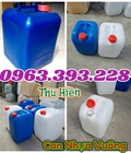 Hình ảnh: Can nhựa đựng hóa chất, can vuông dày, can nhựa HDPE, can vuông 30 lít, can vuông 20 lít