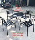Hình ảnh: Bàn ghế cafe giá rẻ - Hàng chính xưởng sản xuất HTT
