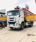 Hình ảnh: Xe bơm cần Schwing XCMG 45 lắp ISUZU mới 2021