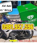 Hình ảnh: Thùng giao hàng đại, thùng nhựa chở hàng xe máy, thùng ship hàng