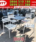 Hình ảnh: Bàn ghế cafe giá rẻ sắt sơn tĩnh điện mẫu HOT 2021