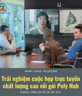 Hình ảnh: Trải nghiệm cuộc họp trực tuyến chất lượng cao với gói Poly Hub