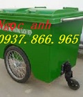 Hình ảnh: Bán thùng rác nhựa 4 bánh, thùng rác tại công viên, thùng rác có bánh xe, thùng rác nhựa nhập khẩu