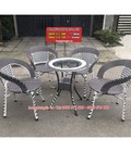 Hình ảnh: Bàn ghế mây nhựa giá rẻ