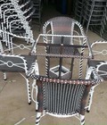 Hình ảnh: Bàn ghế mây nhựa sân vườn dùng cho quán cafe đẹp