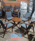 Hình ảnh: Bàn ghế cafe gỗ giá rẻ Bạc Liêu - Nội thất Hoàng Trung Tín