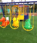 Hình ảnh: Xích đu 3 con giống nhựa nhập khẩu