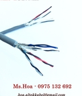 Hình ảnh: Cáp tín hiệu vặn xoắn 4 pair 16AWG, 18AWG, 20AWG, 22AWG chống nhiễu Al foil