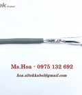 Hình ảnh: Cáp tín hiệu vặn xoắn 1 pair 16AWG, 18AWG, 20AWG, 22AWG chống nhiễu Al foil
